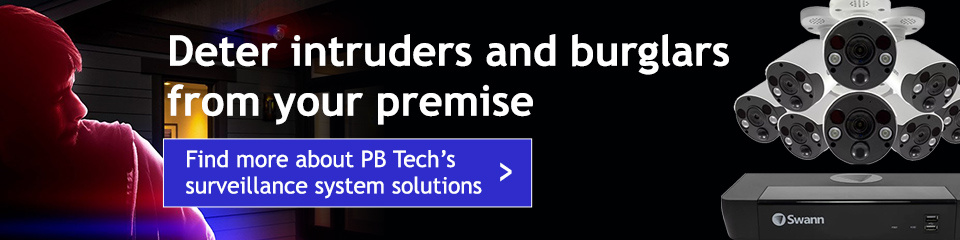 Find more about PB Tech's Surveillance System Solutions