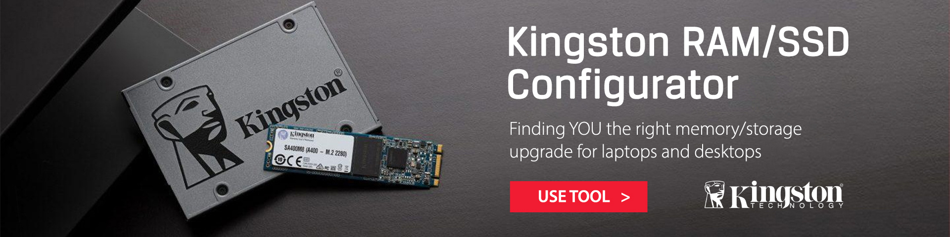 Kingston RAM / SSD Configurator