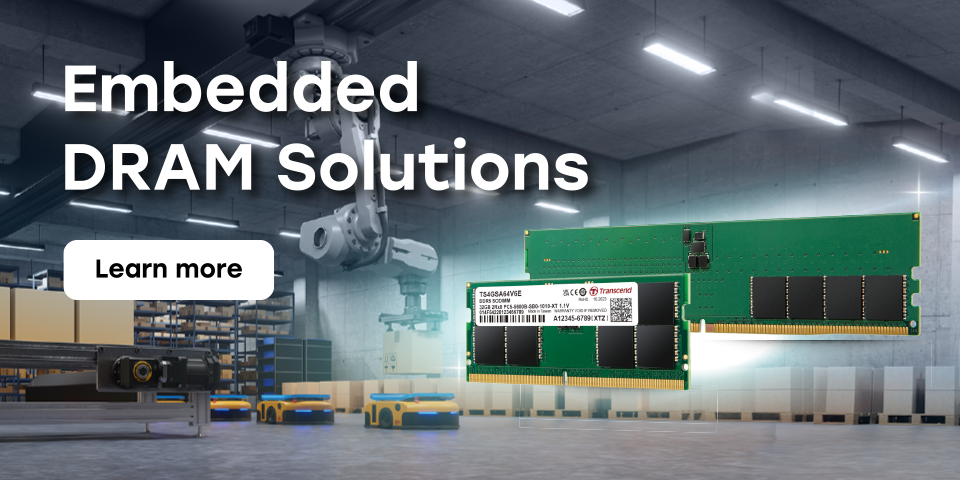 Transcend Embedded DRAM Solutions