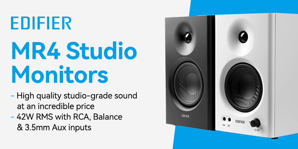 Edifier MR4 Studio Monitors