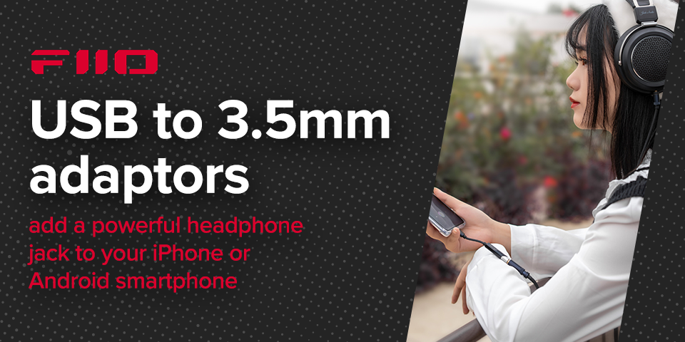 FiiO USB to 3.5mm Adapters
