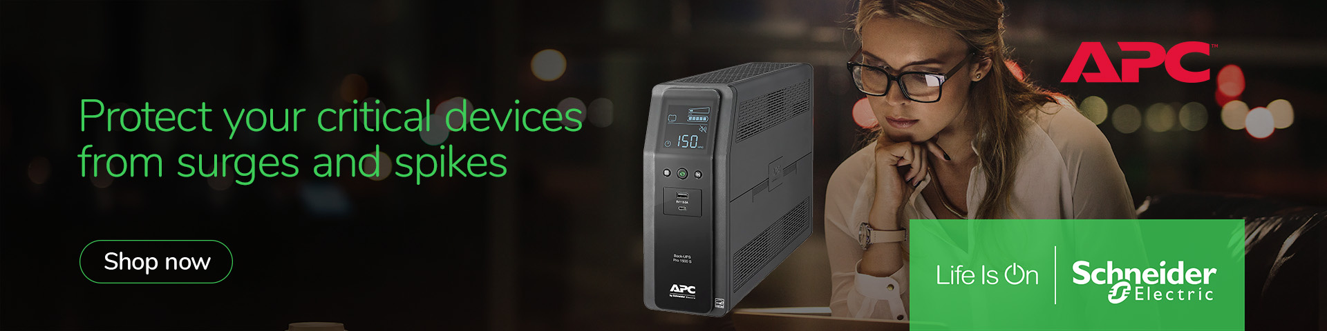 APC - Protect your critical devices from surges and spikes