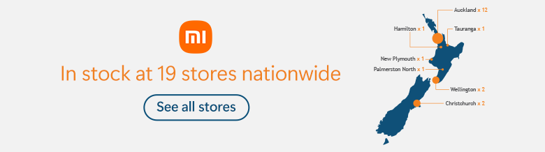 Xiaomi now available at 19 PB Tech stores nationwide in NZ
