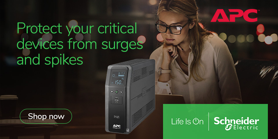 APC - Protect your critical devices from surges and spikes
