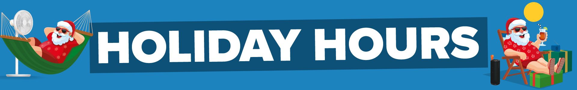 Holiday Store Hours at PB Tech