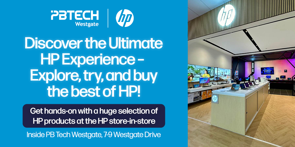 Get hands-on with a huge selection of HP products at the HP store in-store