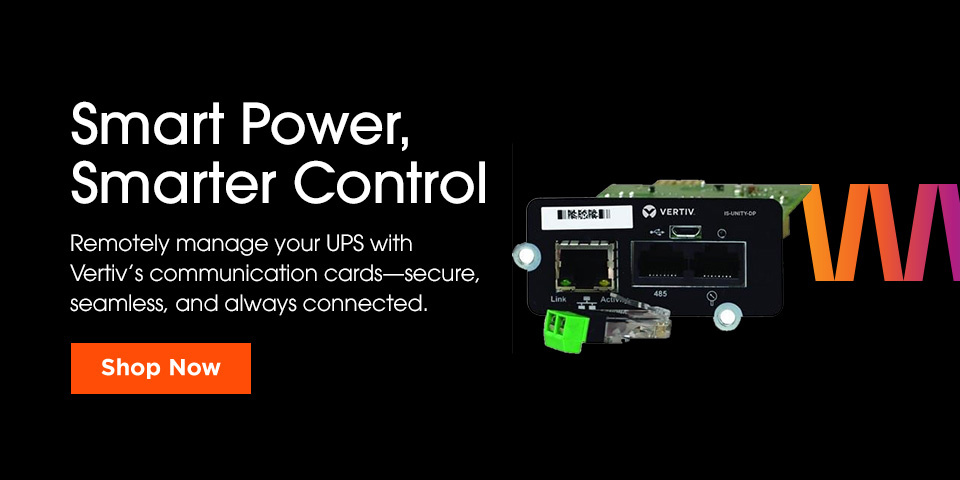 VERTIV RANGE OF ACCESSORIES