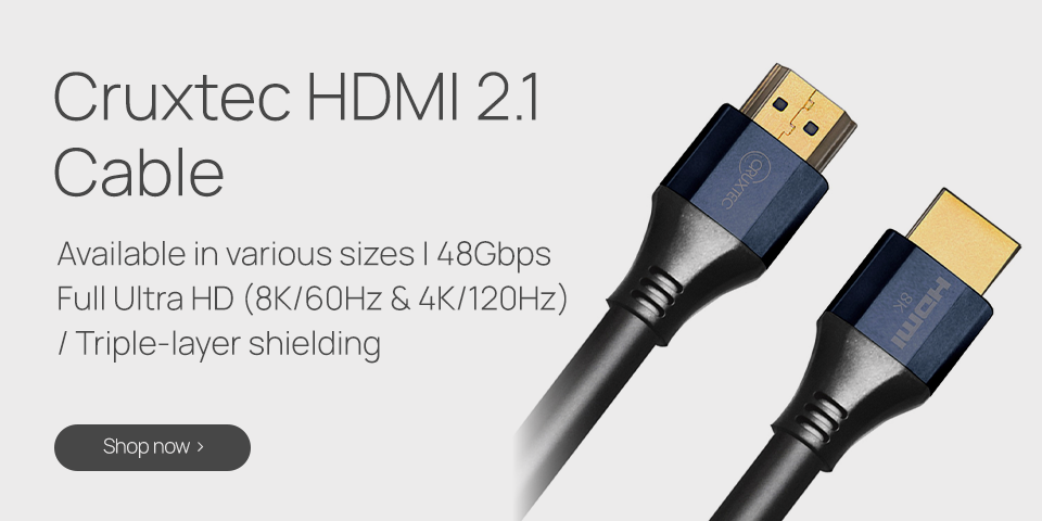 Cruxtec HDMI 2.1 Cable