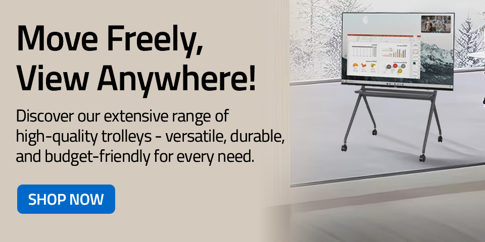 Move Freely, View Anywhere!