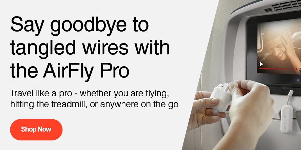 Say goodbye to tangled wires with the AirFly Pro