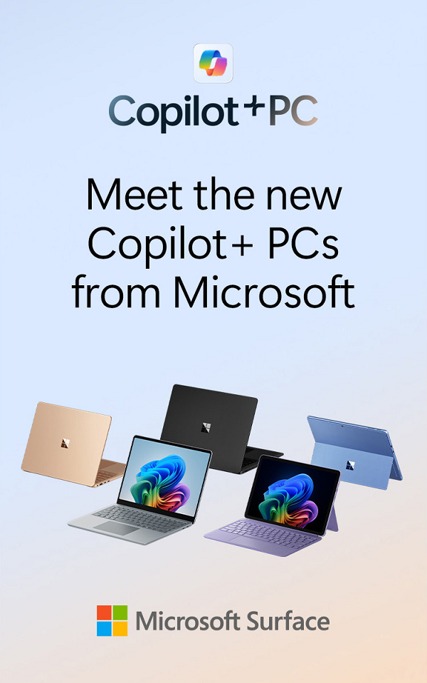 Meet the new Copilot+ PCs from Microsoft