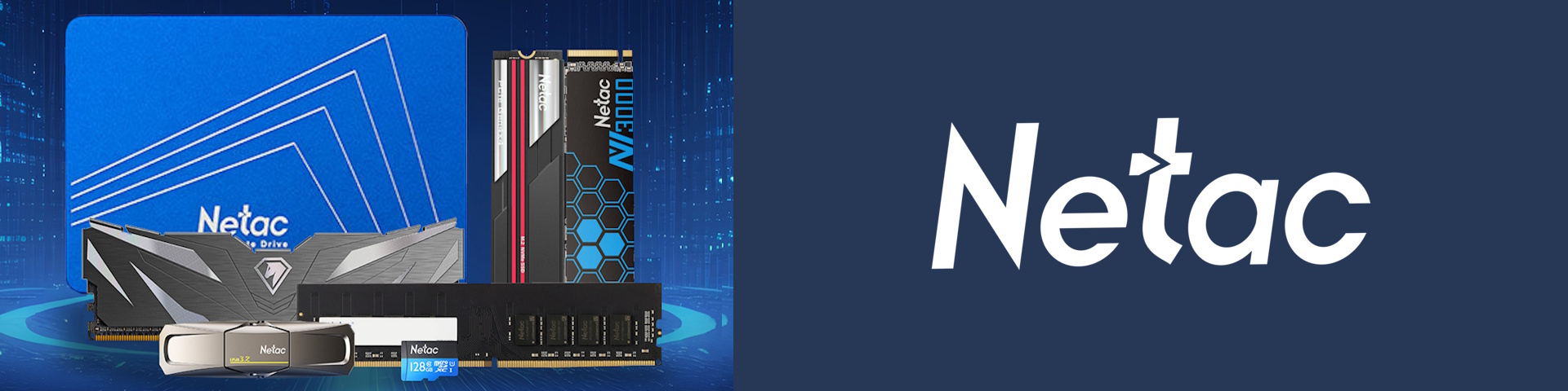 Picture of Netac brand store at PB Tech