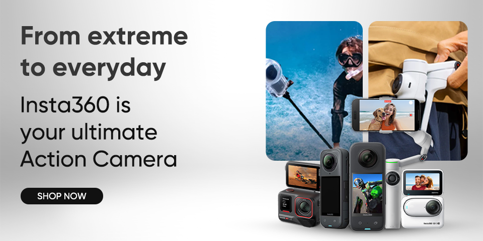 From extreme to everyday - Insta360 is your ultimate Action Camera