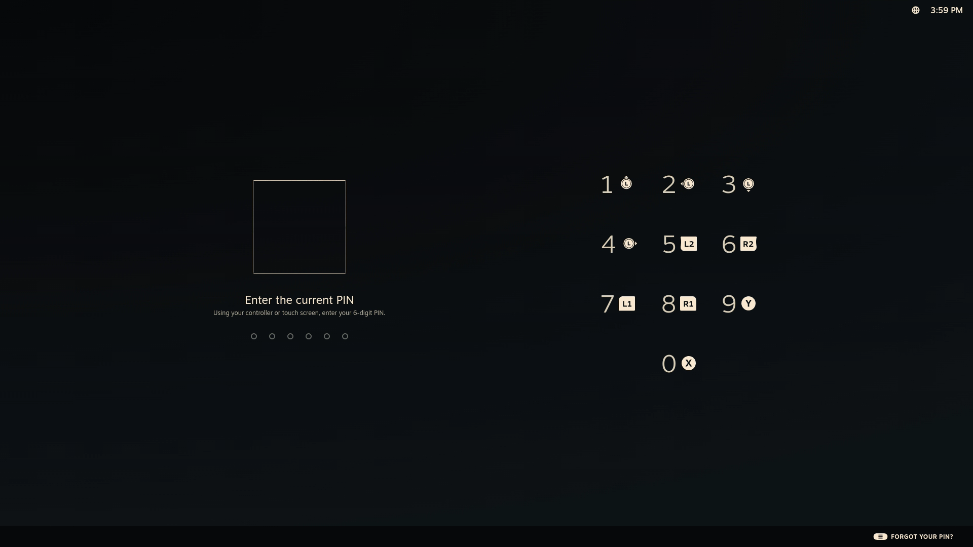 Image of Steam OS Installer - Login with Security Pin
