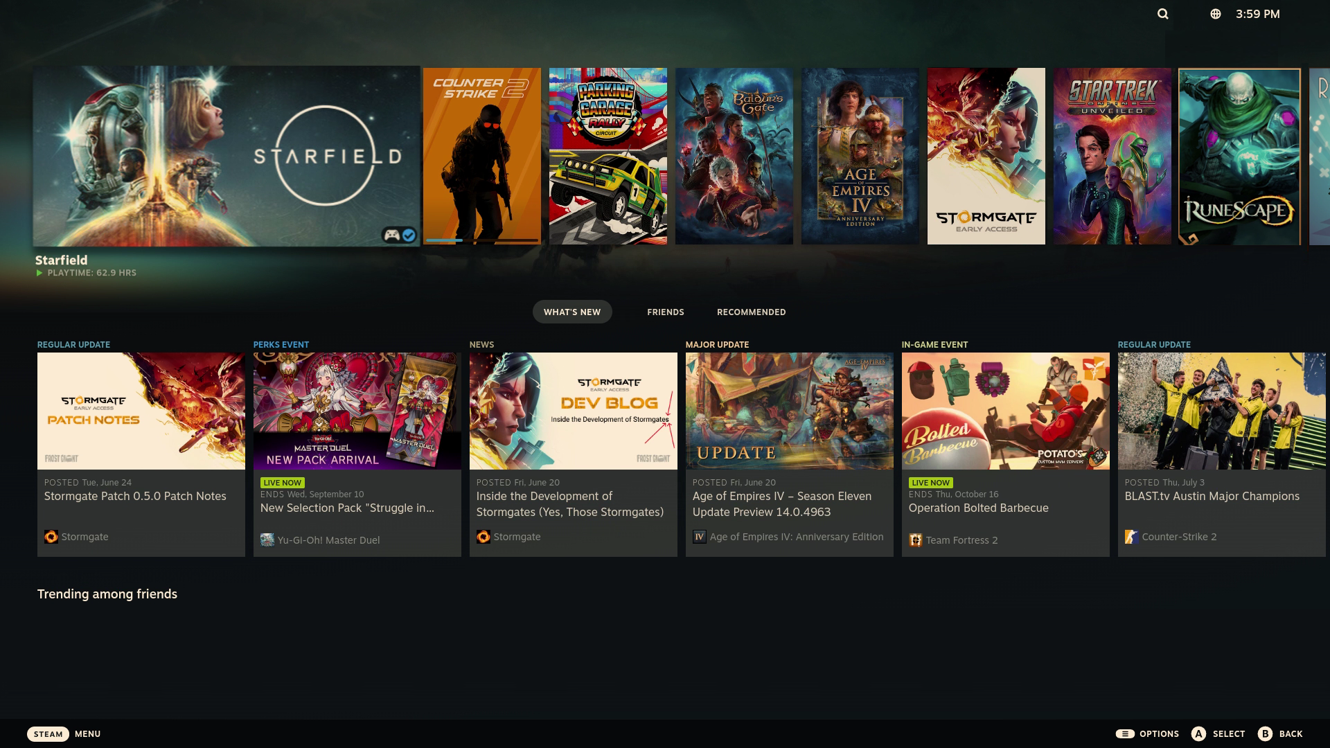 Image of Steam OS Installer - Logged in