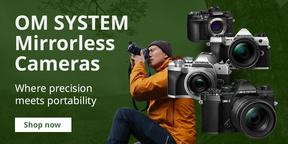 OM SYSTEM Mirrorless Cameras
