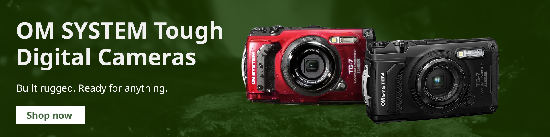 OM SYSTEM Tough Digital Cameras