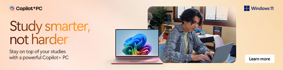 Copilot+ PC - Study smarter, not harder