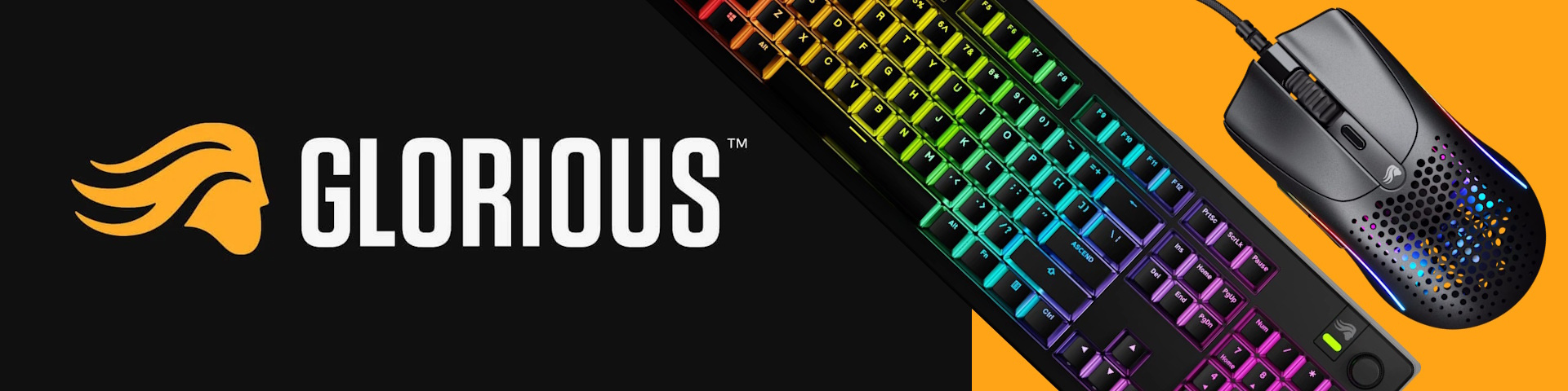 Picture of Glorious Gaming Keyboard and Mouse Store at PB Tech
