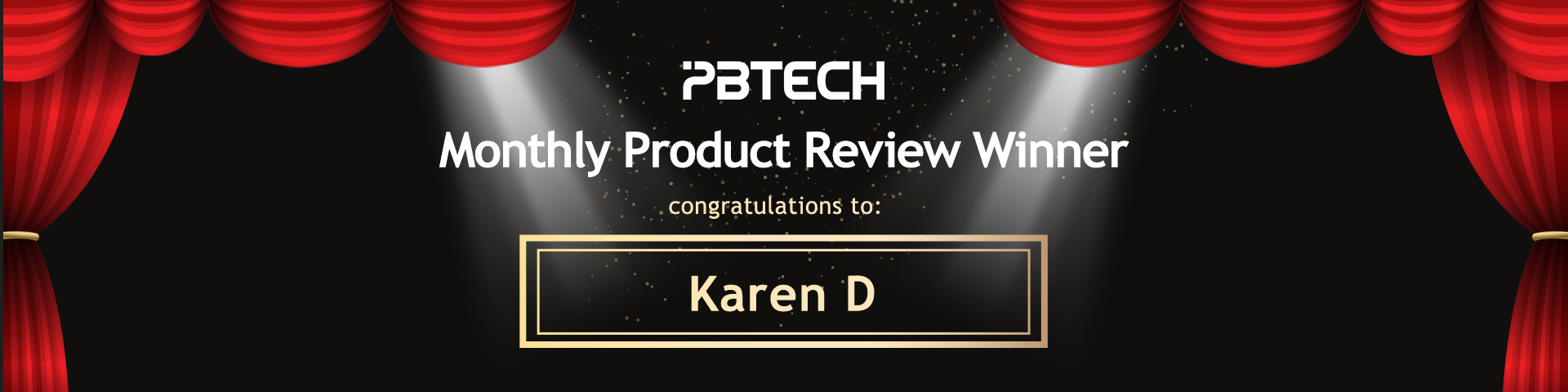 Monthly Product Review Winner