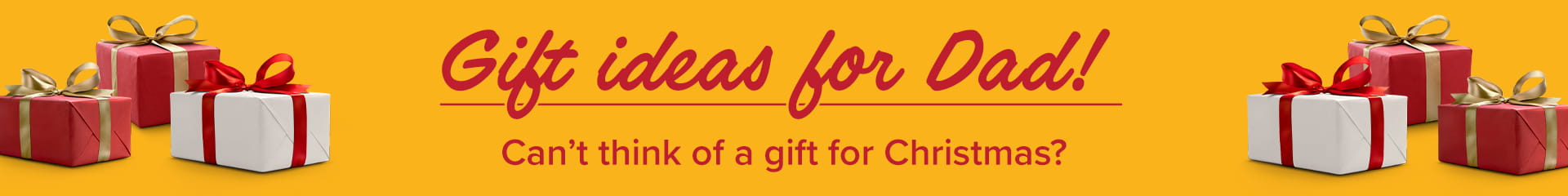 Gift ideas for Dad! Can't think of a gift for Christmas?