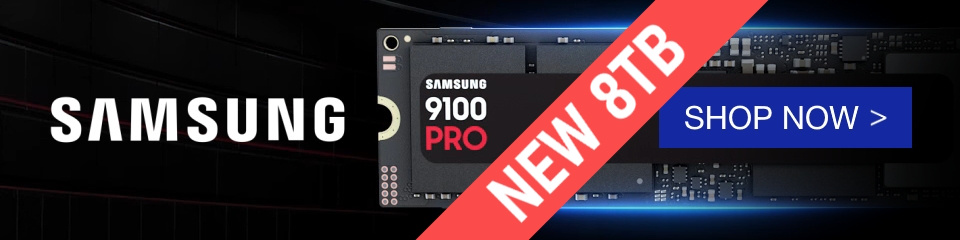 Picture of the Samsung 9100 PRO SSD at PB Tech