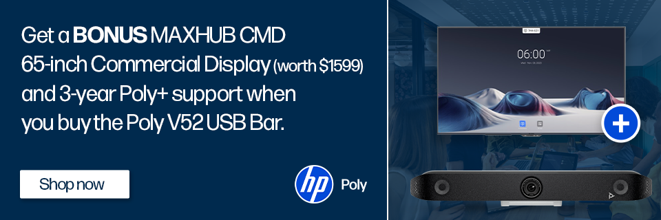 HP | Poly Superhero Banner