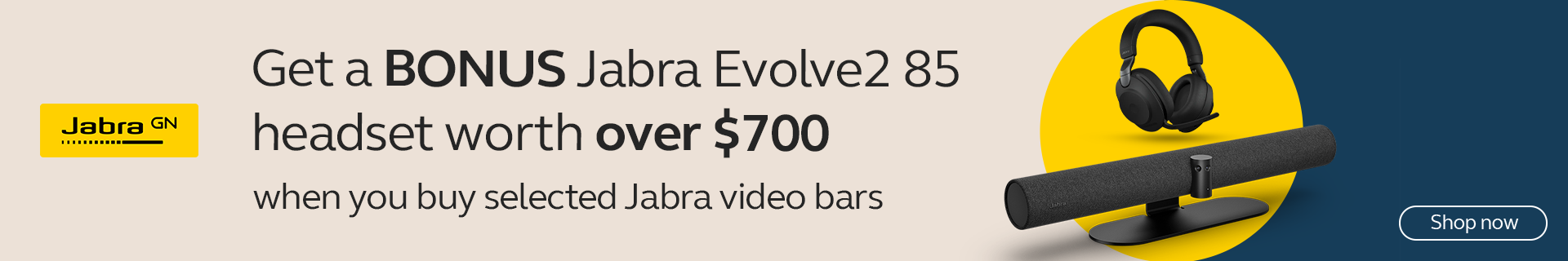 Jabra Superhero Banner