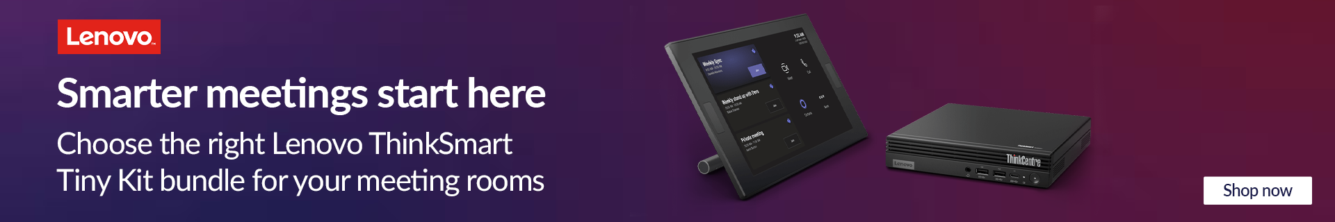 Lenovo Superhero Banner