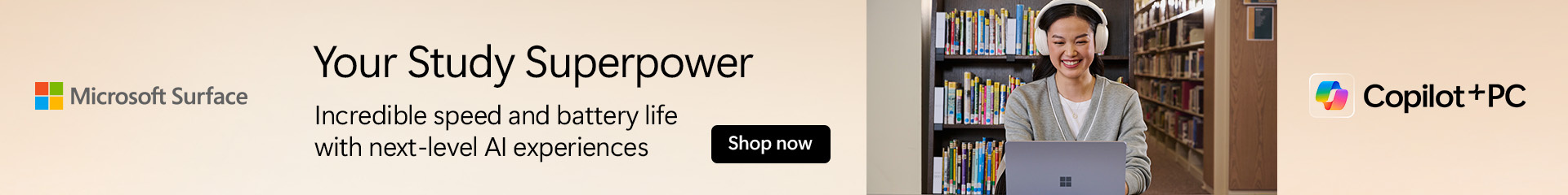 Microsoft Surface - Your Study Superpower - Copilot+ PC