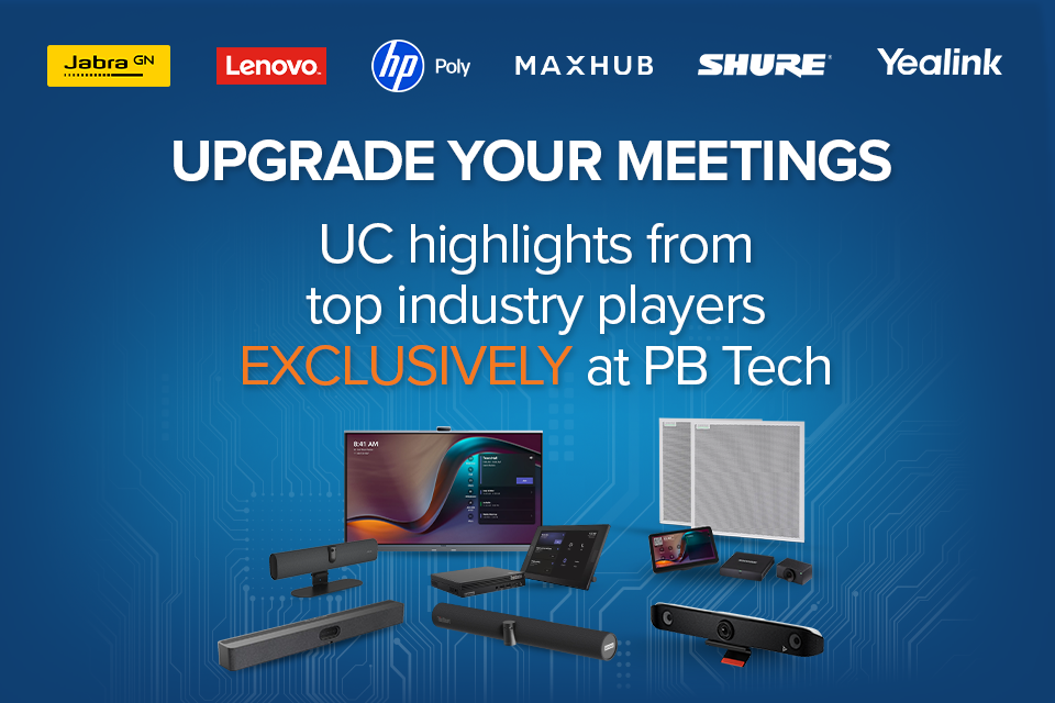 Upgrade your meetings with PB Tech