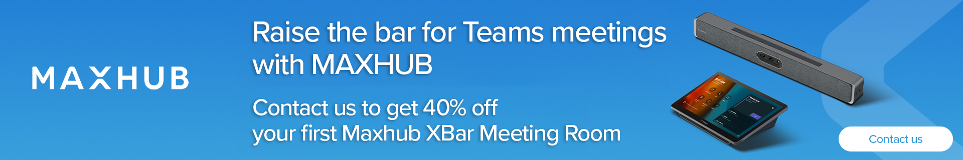 Maxhub Superhero Banner