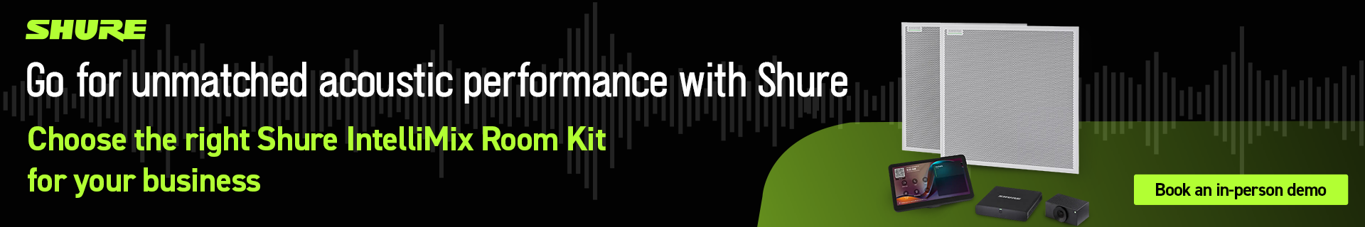 Shure Superhero Banner