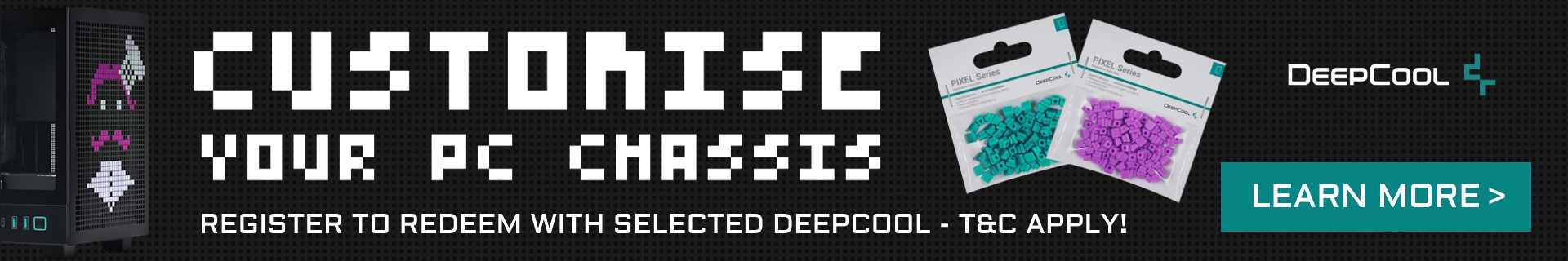 Picture of the DeepCool Case + Pixel Pack BONUS at PB Tech