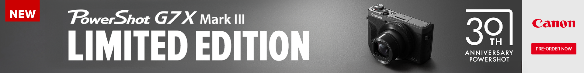 Canon PowerShot G7 X Mark III