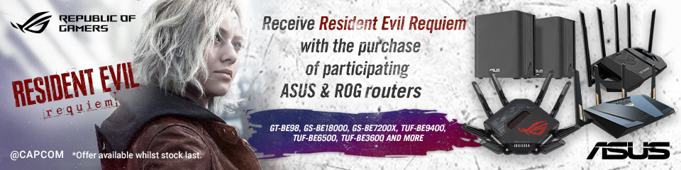 ASUS ROG routers - Resident Evil Requiem