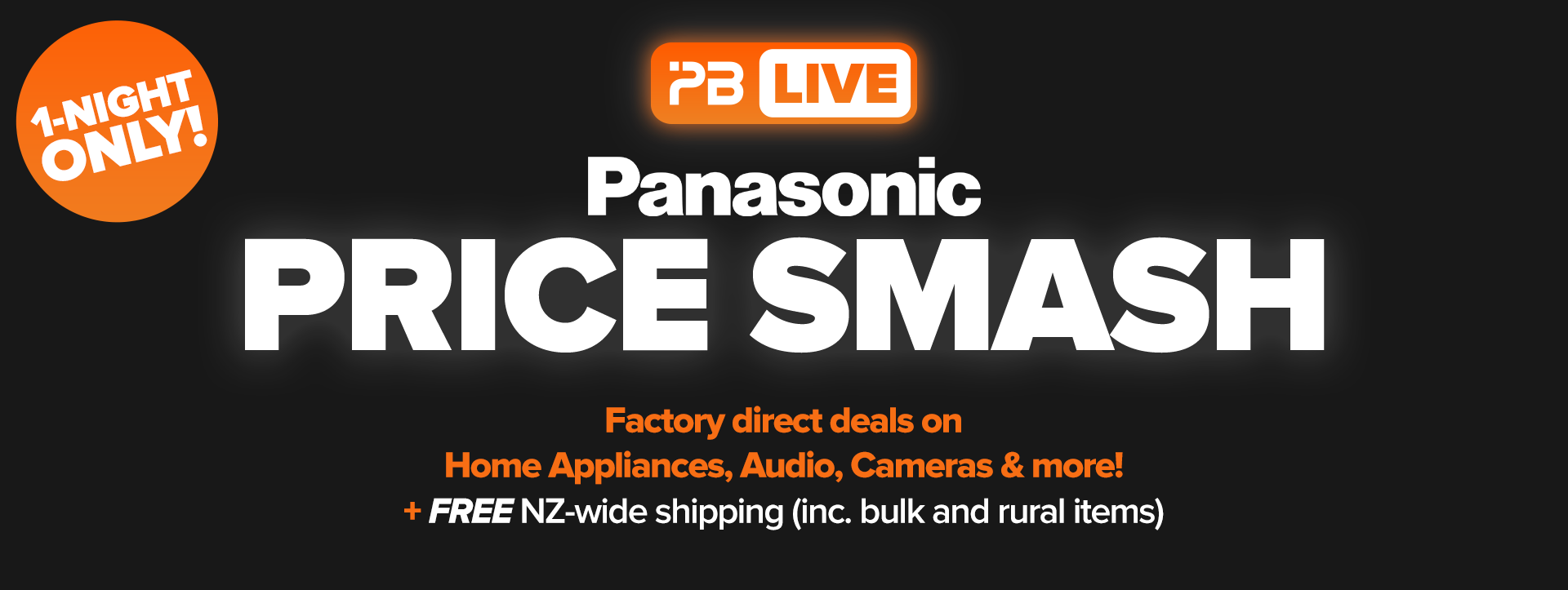 PB Live Panasonic Price Smash