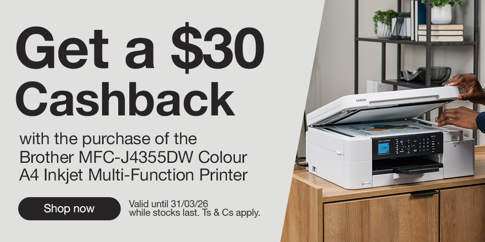Brother MFCJ4355DW $30 Cashback