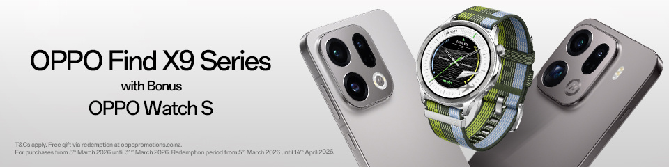 OPPO Find X9 Series with Bonus OPPO Watch S