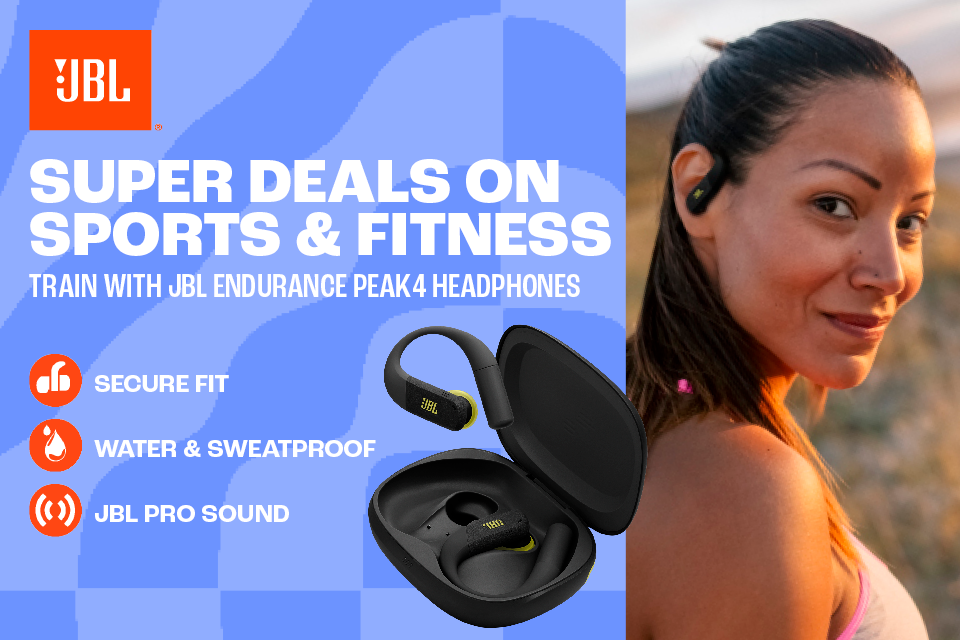 Train with JBL Endurance Sports Headphones