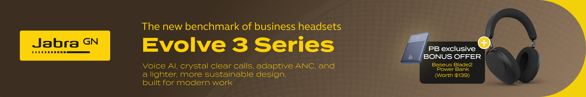 Jabra Superhero Banner