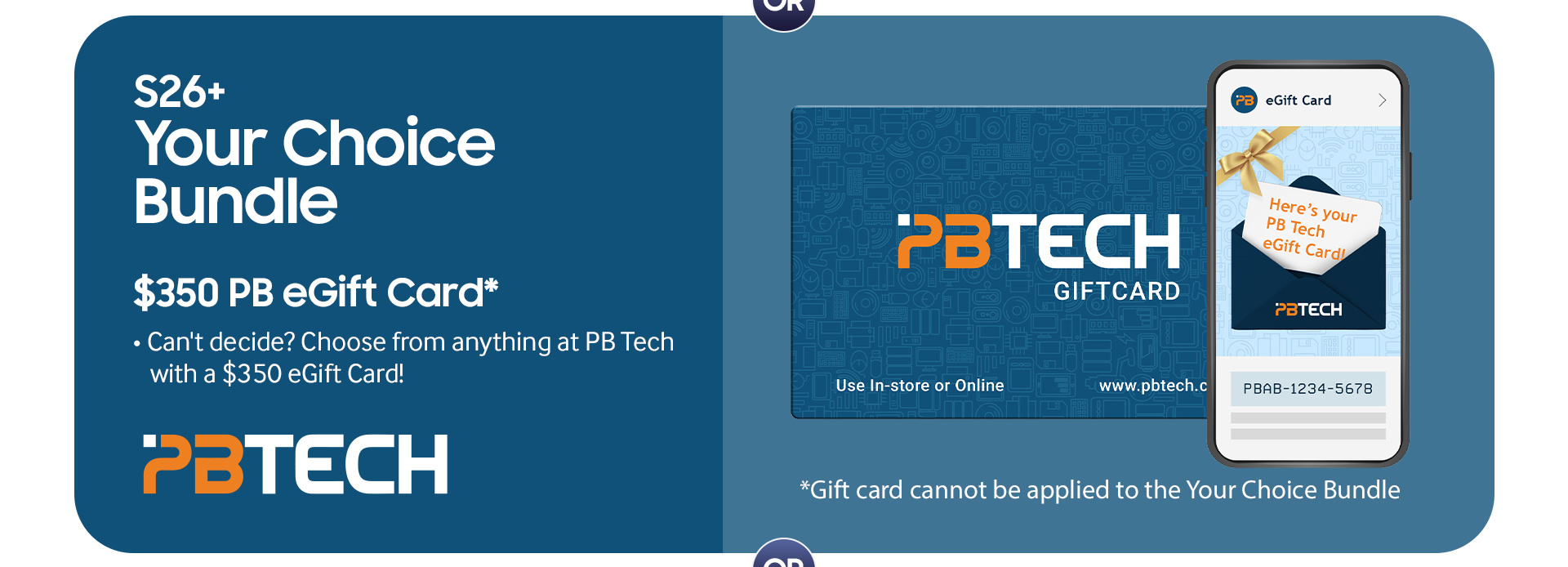 Your Choice Bundle $350