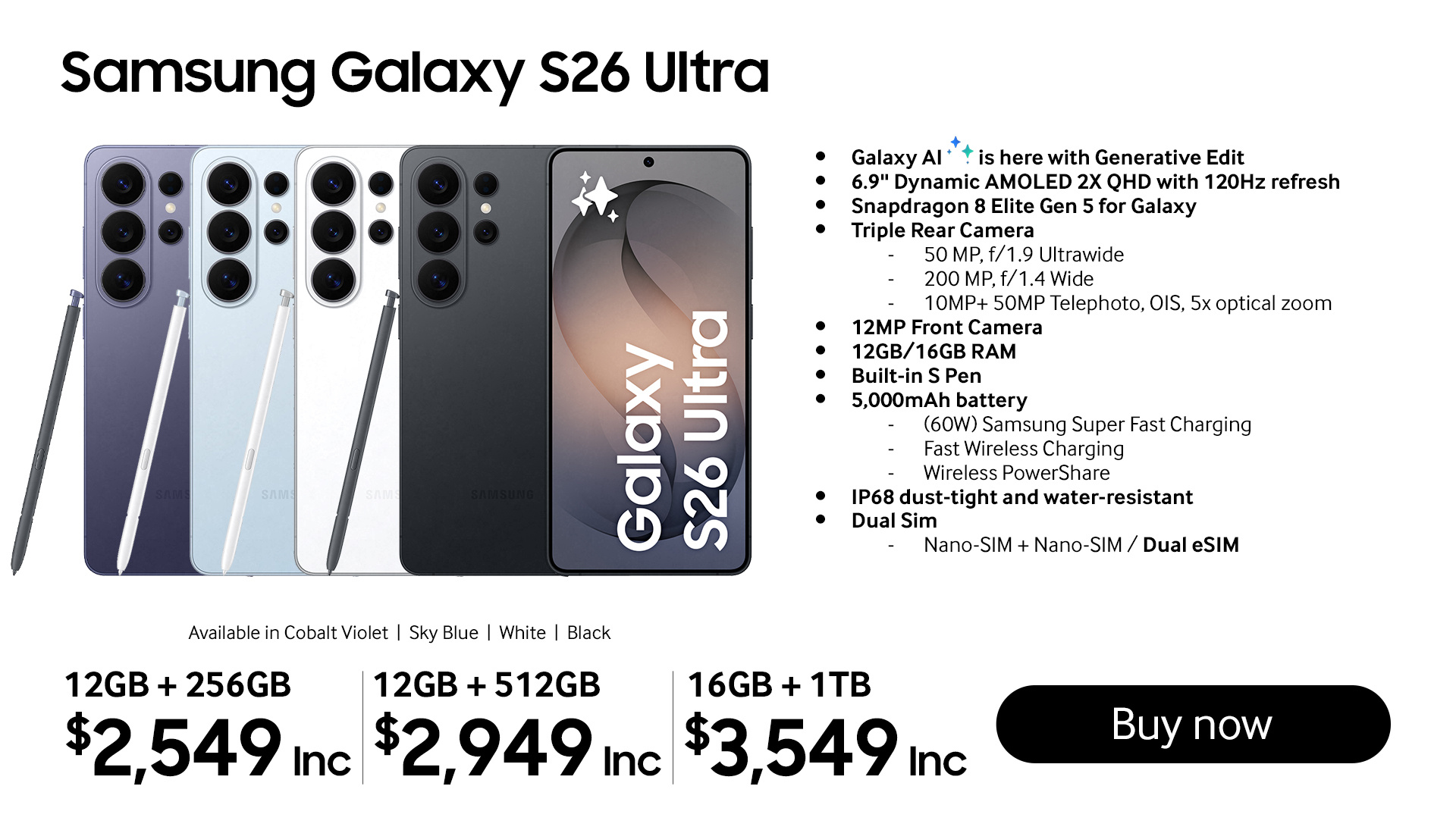 Samsung Galaxy S26 Ultra