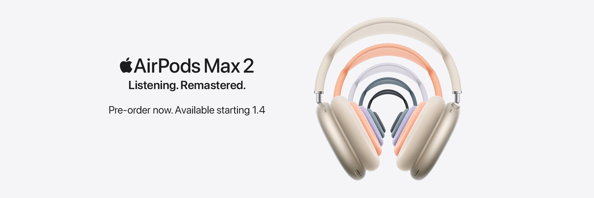 Pre-order: AirPods Max 2