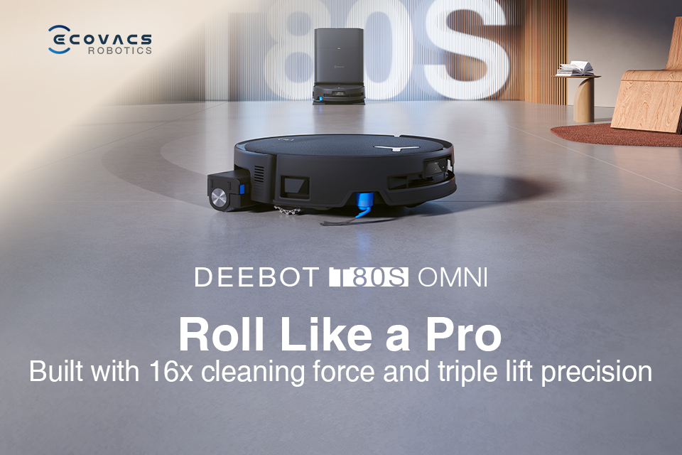 NEW Ecovacs Deebot T80S OMNI Smart Vacuum and Mop