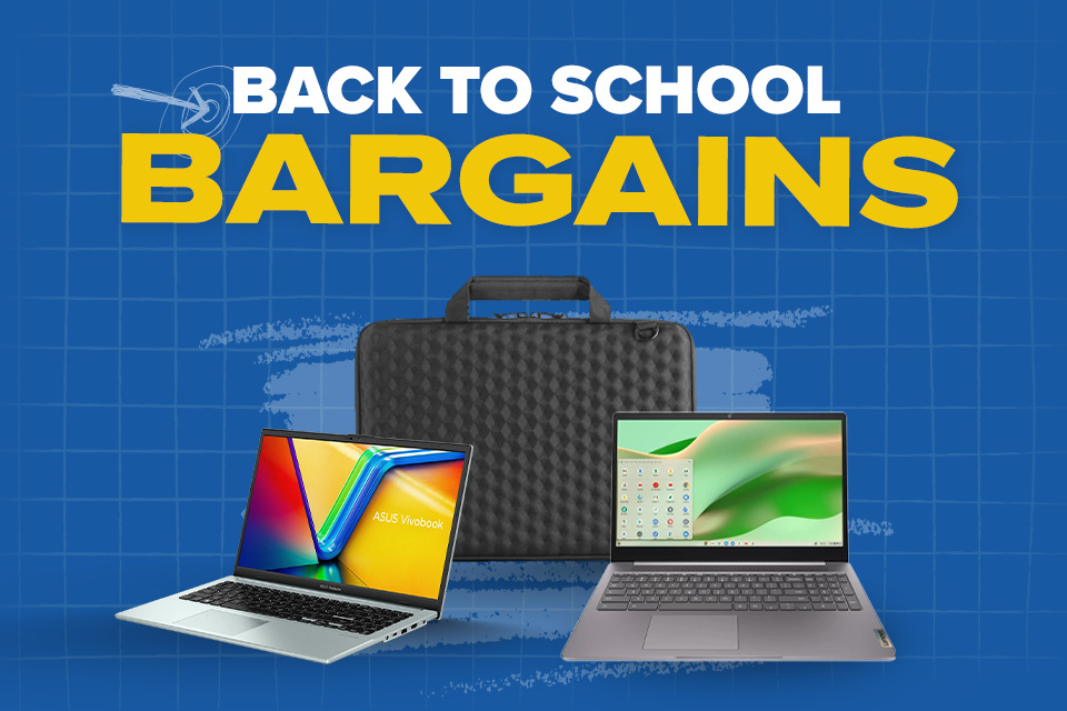 Back to School Bargains (Ends 01/02/26)