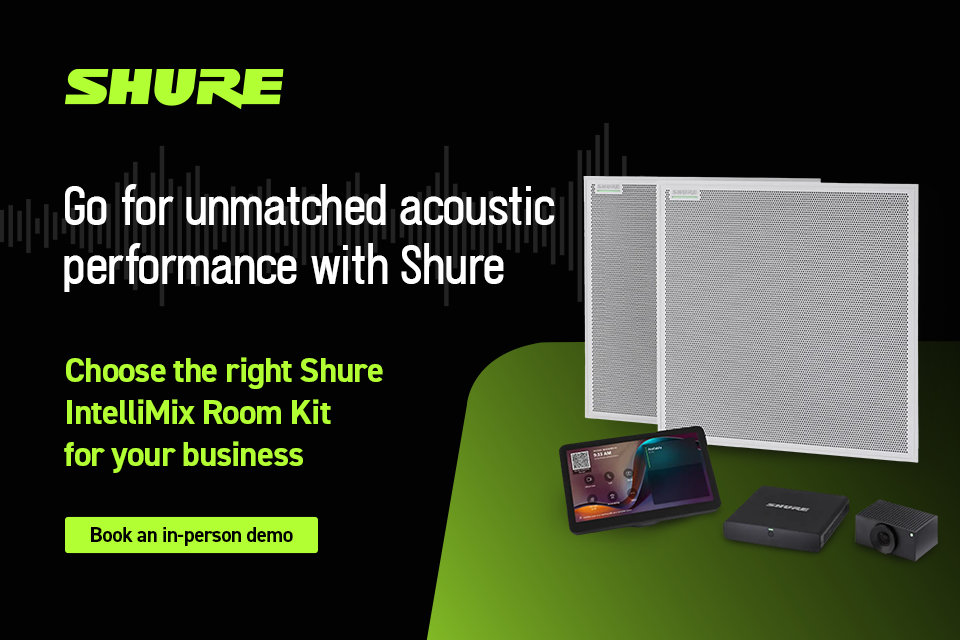 Go for unmatched acoustic performance with Shure
