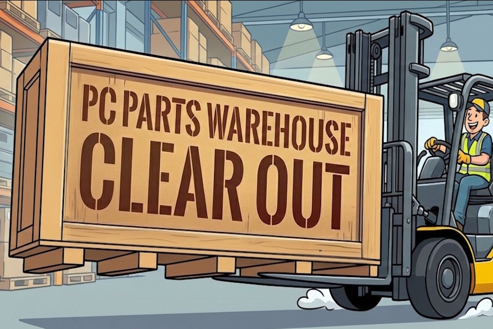 PC Parts Warehouse CLEAR OUT!