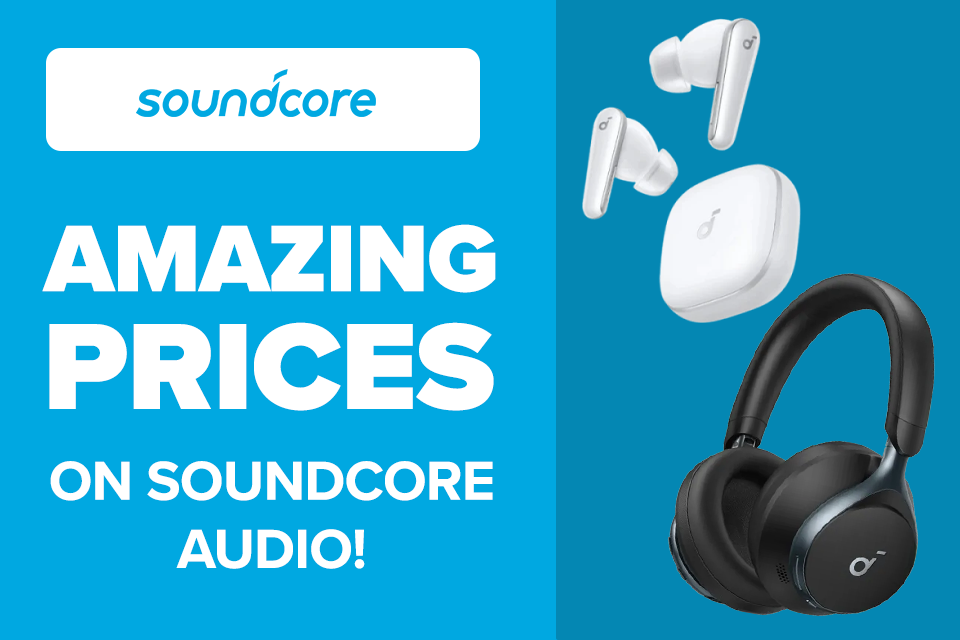 Use promo code SOUNDCORE to save!