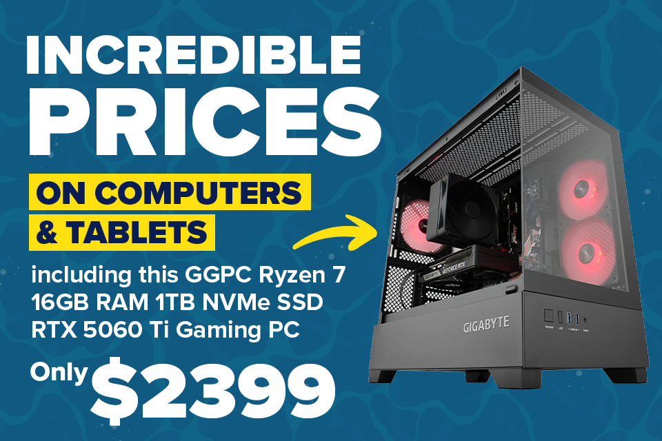 Incredible Prices on Computers & Tablets